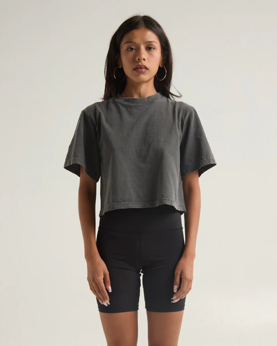 6.0oz Garment Dye Crop Top