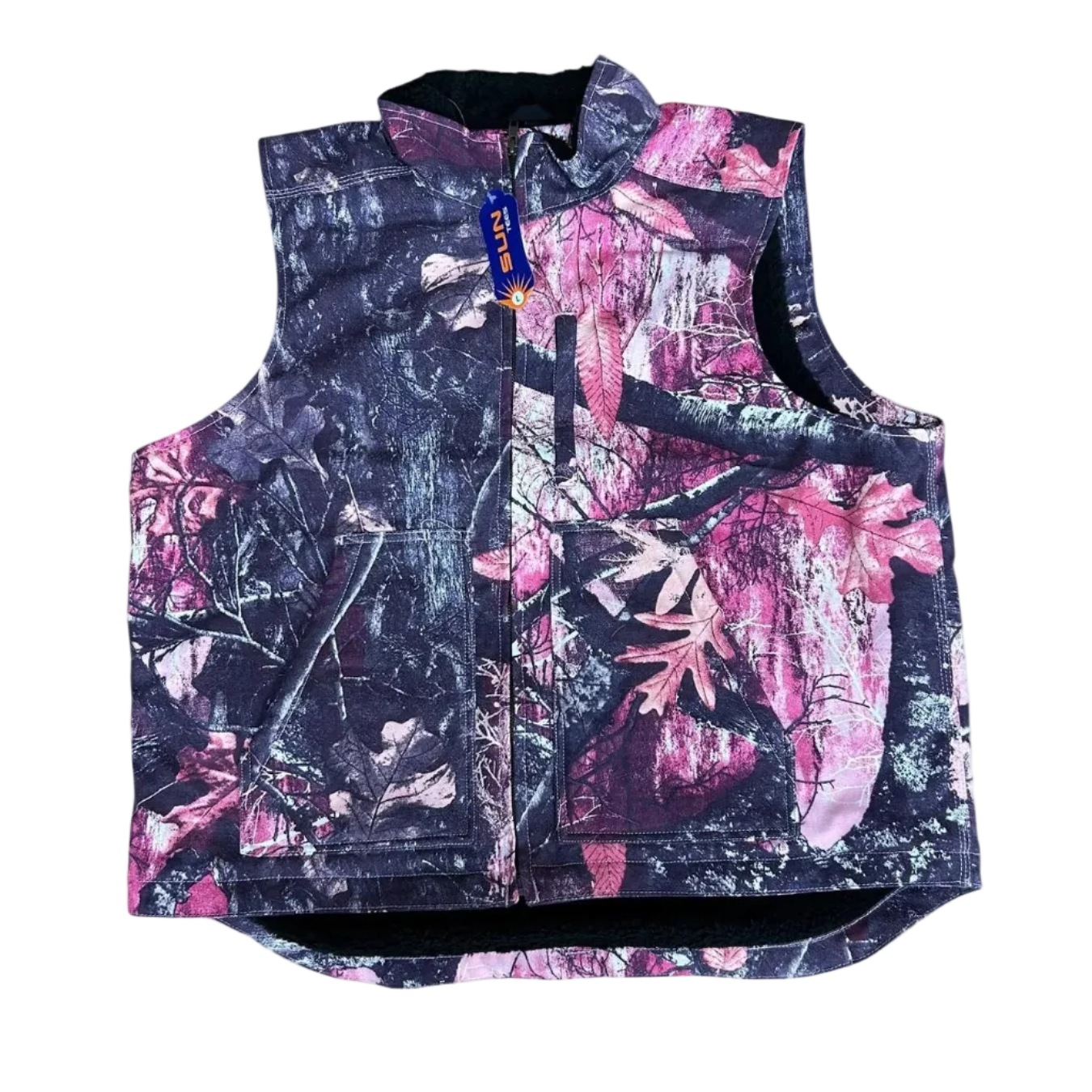 Camo Vest - LIGHT PINK