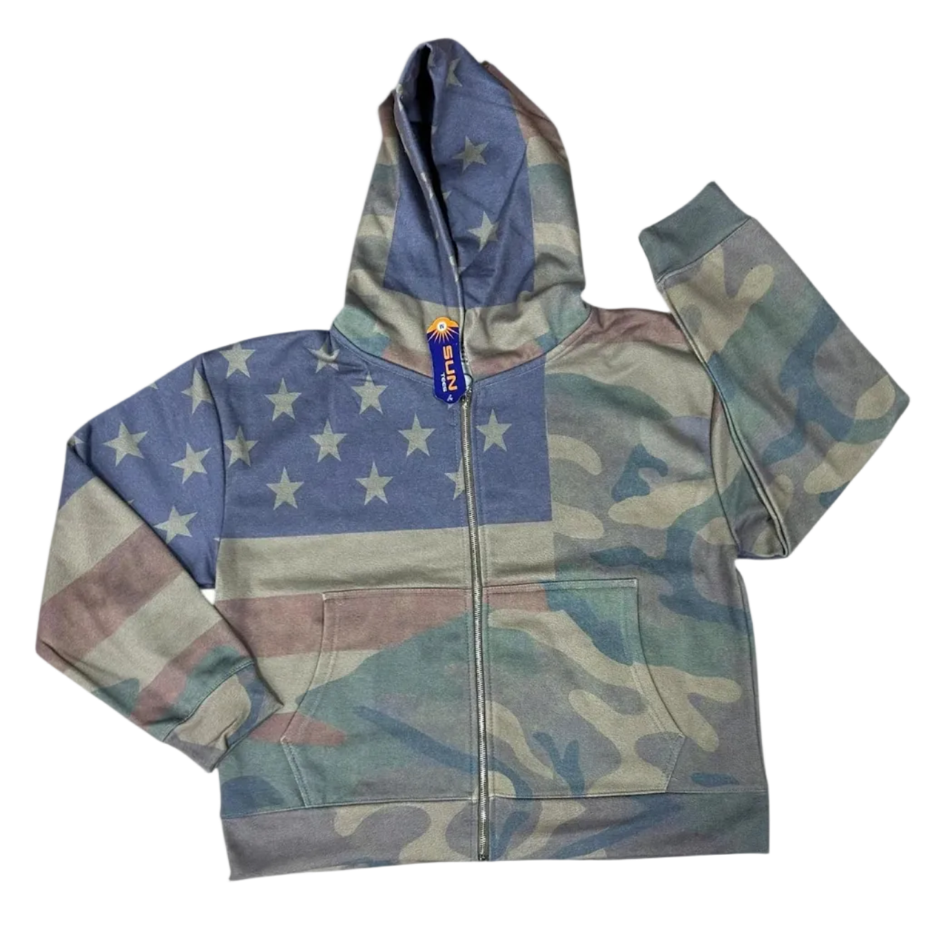 American Flag Hoody