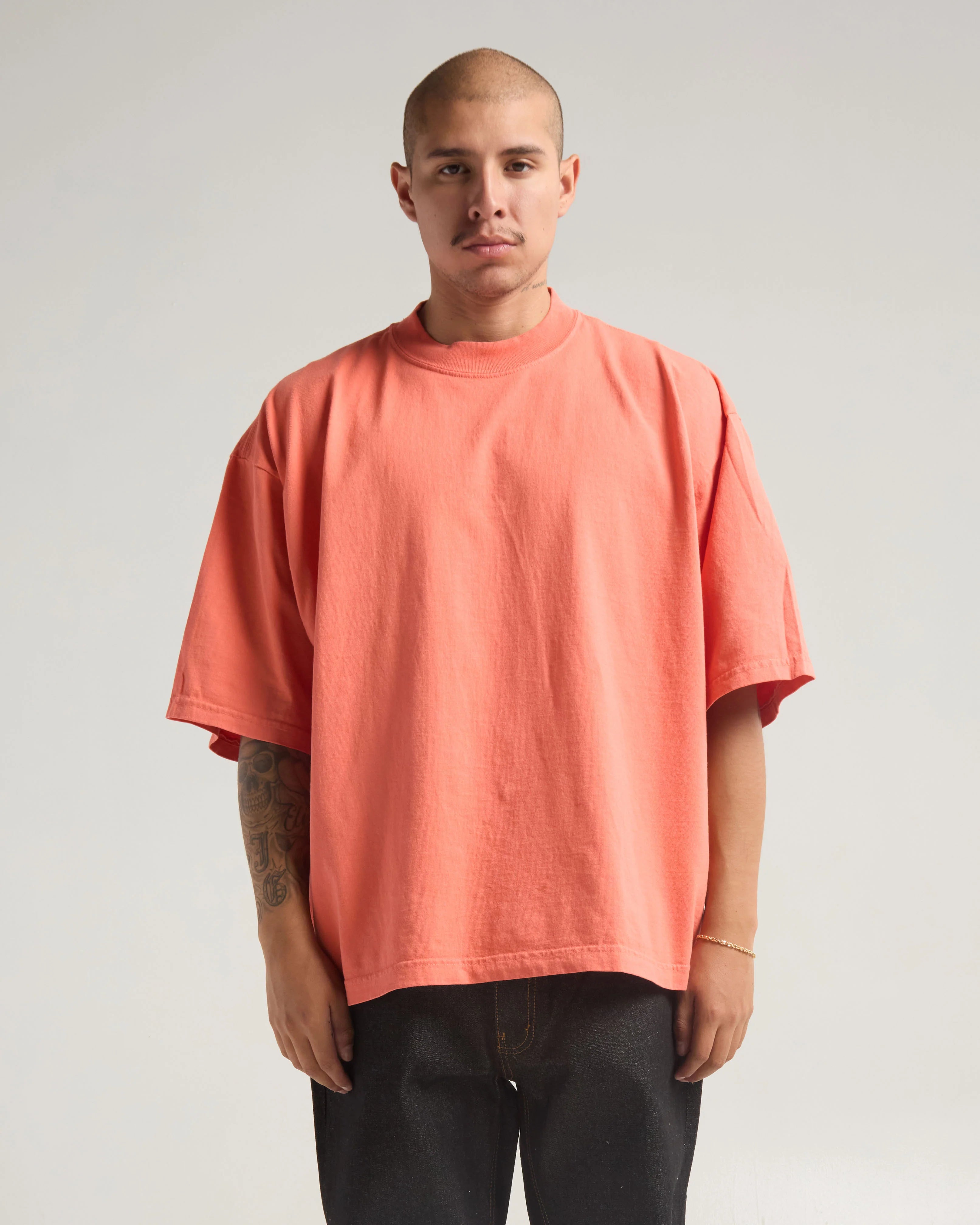 7.5oz Max Heavyweight Garment Dye Drop Shoulder