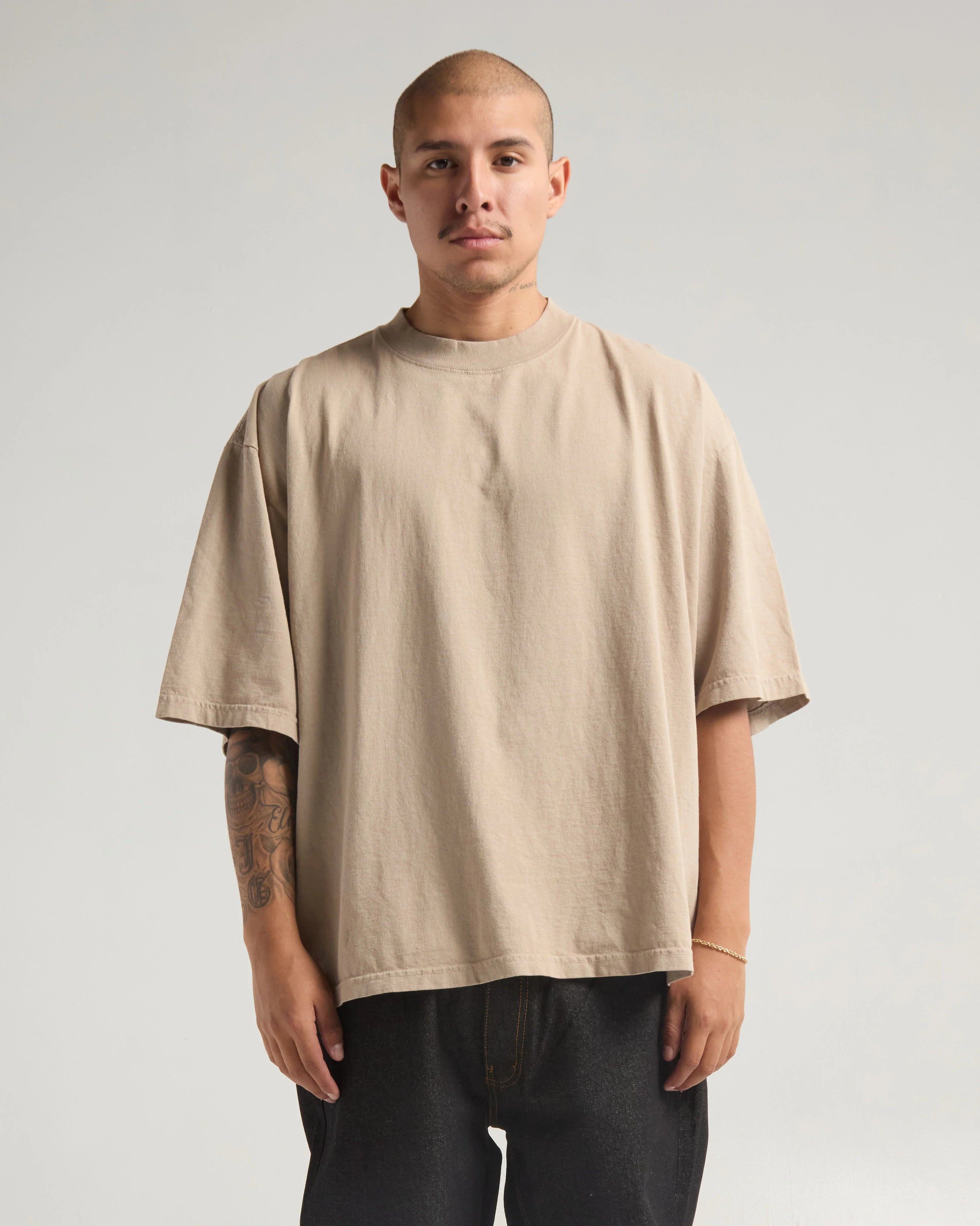 7.5oz Max Heavyweight Garment Dye Drop Shoulder