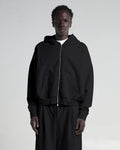 Cropped Zip Hoodie