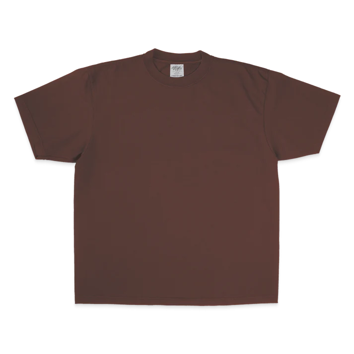 SHAKAWEAR - 7.5oz Heavyweight Garment Dyed Short Sleeve - MOCHA