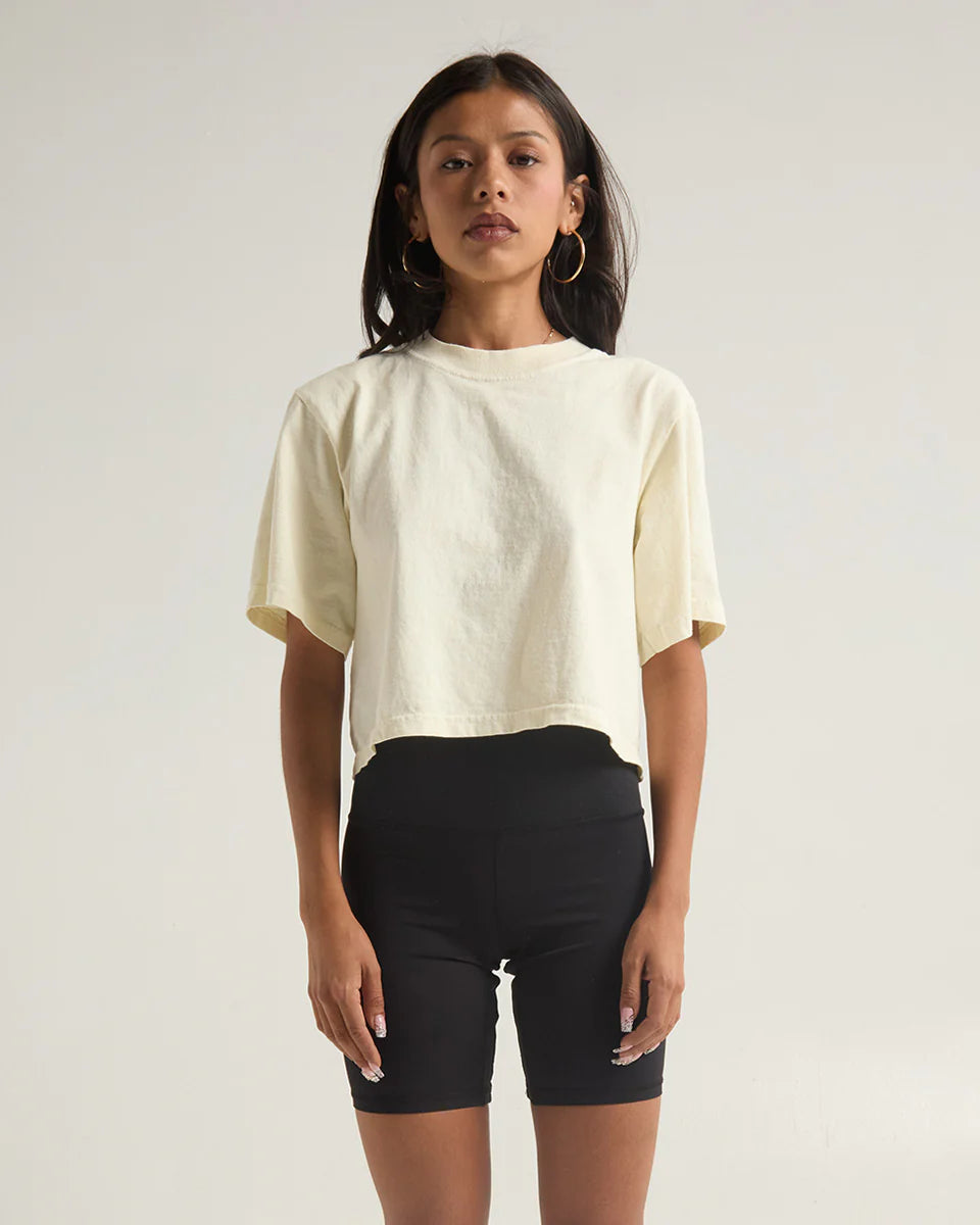 6.0oz Garment Dye Crop Top