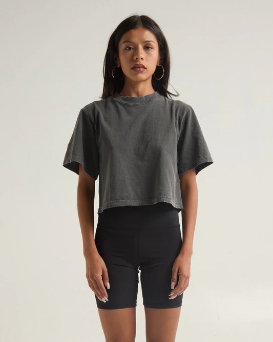 6.0oz Garment Dye Crop Top