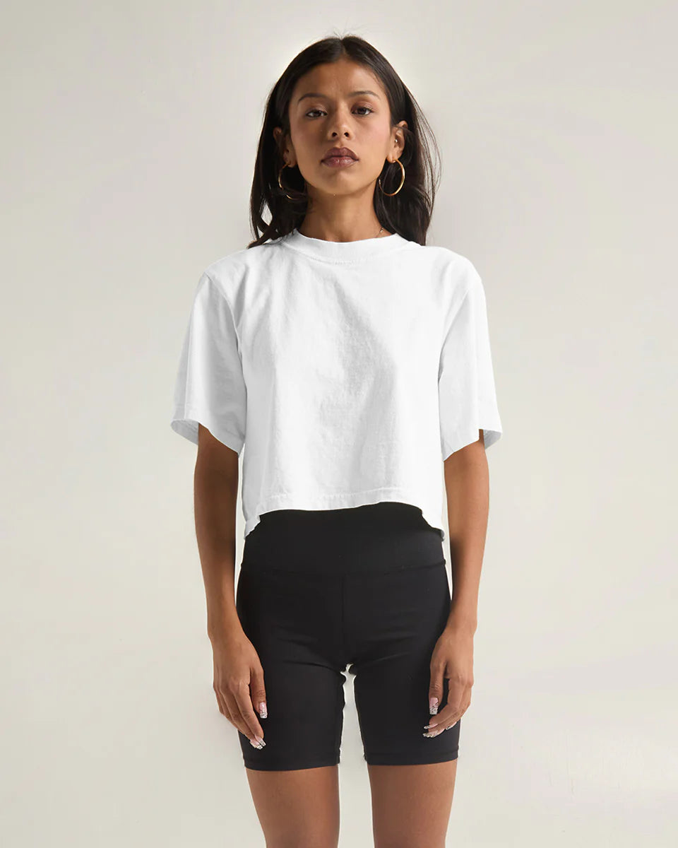 6.0oz Garment Dye Crop Top